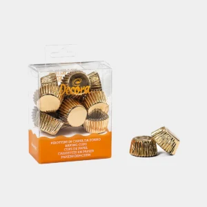 Konfektforme Guld/180 stk.